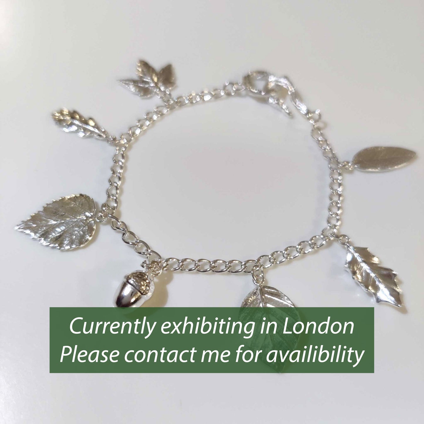 Sterling Silver Woodland Charm Bracelet