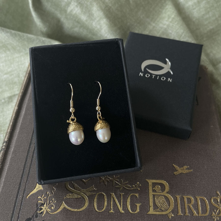 drop gold earrings