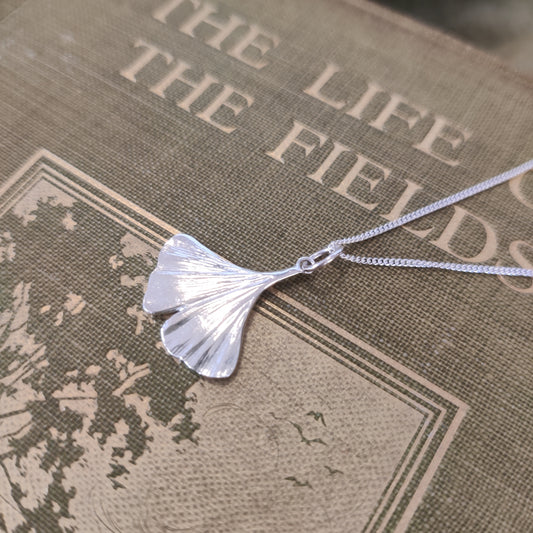 Handmade woodland inspired necklace