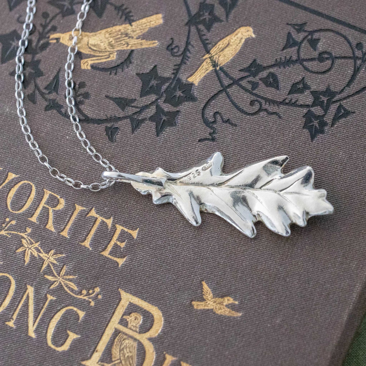 pendant leaf by Notion Jewellery