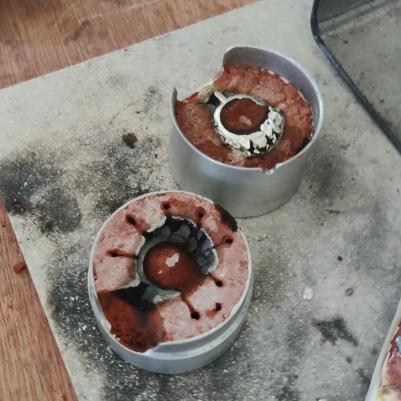 Wax Ring Carving and Delft Casting Workshop