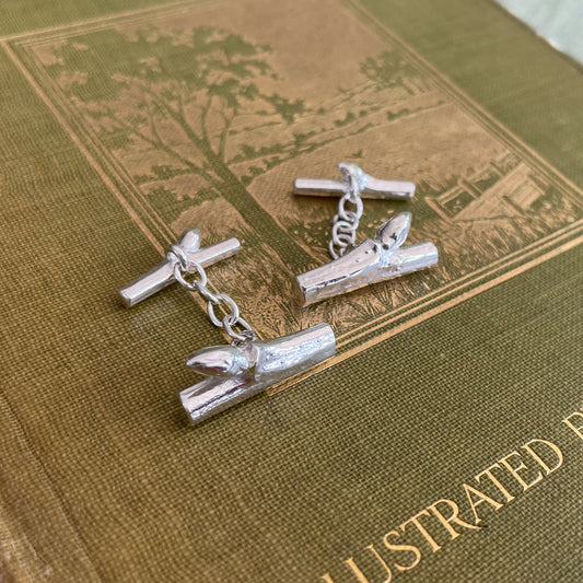 Micklefield Hall Oak Twig Cufflinks