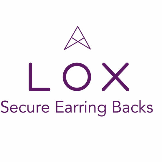 Lox secure earring backs by Notion Jewellery