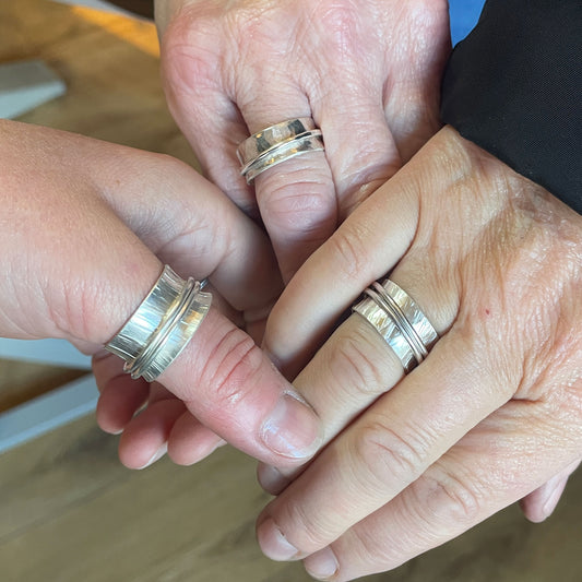 Silver Spinner Ring Making Workshop - 5 1/2 hours